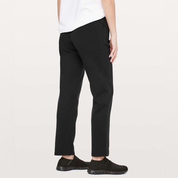 Lululemon On The Move Pant Ponte *28" Black Trousers Size 4 - Picture 2 of 9